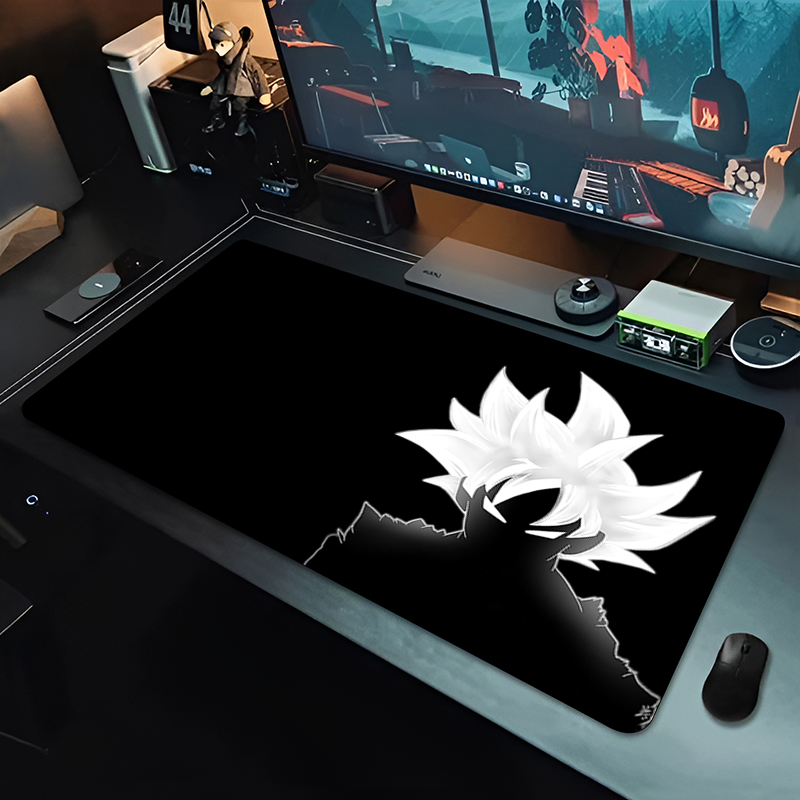 Esports Gaming Pc - DBZ ブラックアニメマウスパッドドラゴンボール大型 PC コンピュータデスクマット抗摩耗ゲーミングマウスパッドキーボードゲーマーアクセサリーテーブルパッド