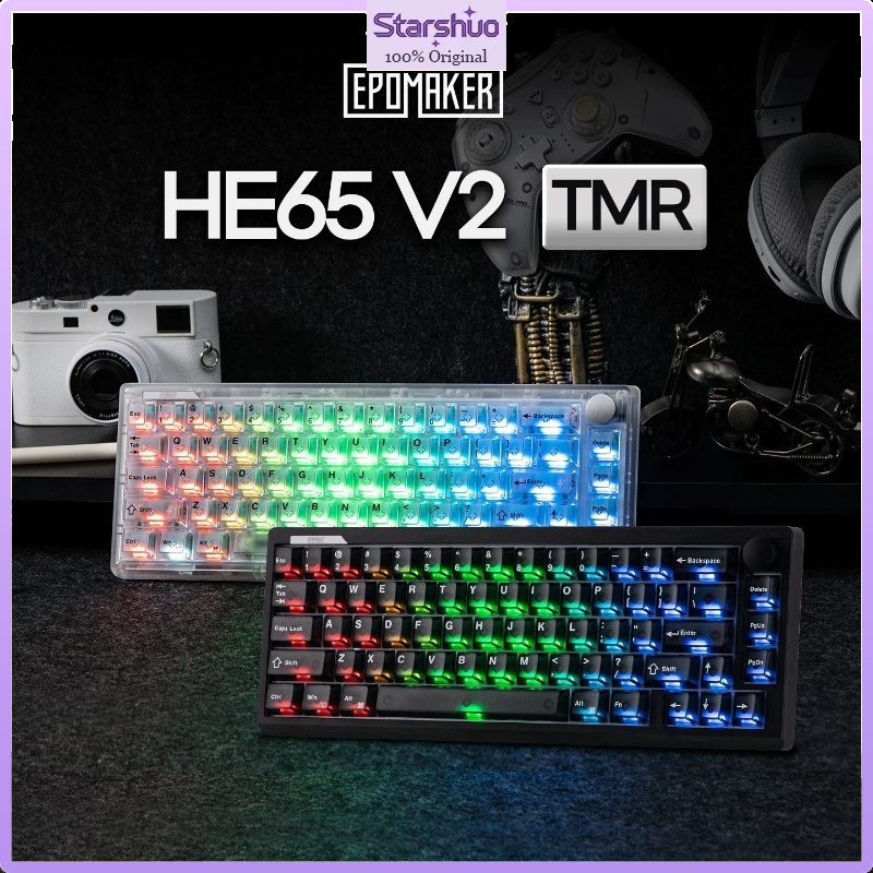Esports Gaming Uk - EPOMAKER HE65 V2 TMR 磁気メカニカルキーボード 65