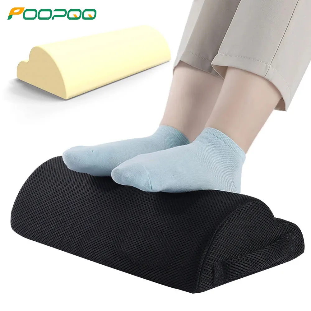 デスク下のコンフォートフットレスト 終日痛み緩和&脚サポート - Footrest Under Desk のレビューと価格
