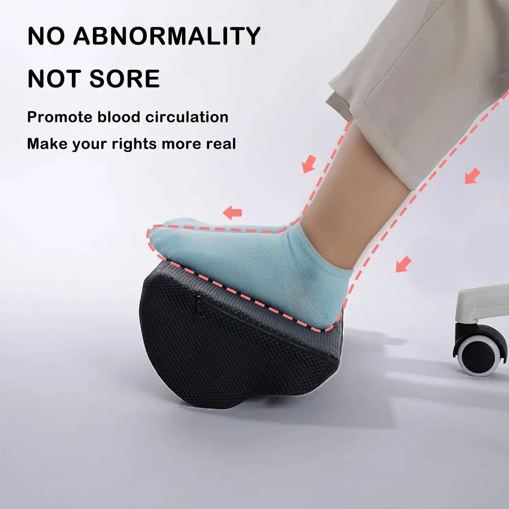 デスク下のコンフォートフットレスト 終日痛み緩和&脚サポート - Footrest Under Desk のレビューと価格
