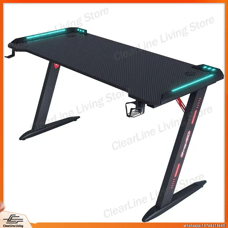 ゲーミングデスク 高さ調整可能 RGB LED搭載 eスポー - Esports And Gaming Management のレビューと価格