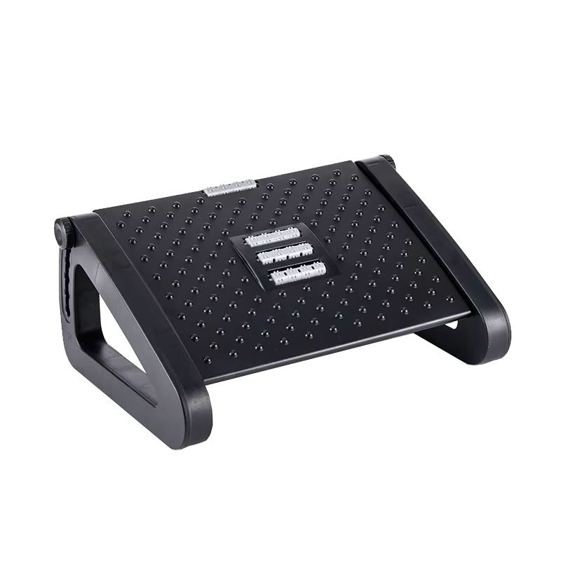 調整可能な人間工学に基づいたデスク下用フットレスト。マッサー - Footrest Under Desk のレビューと価格
