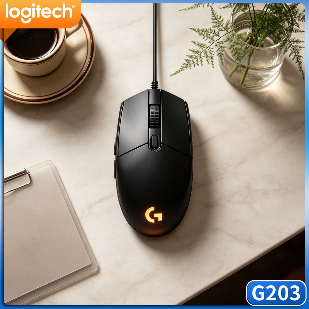 ロジクール G203 有線ゲーミングマウス 調整可能なDPI - Logitech Mouse G203 のレビューと価格