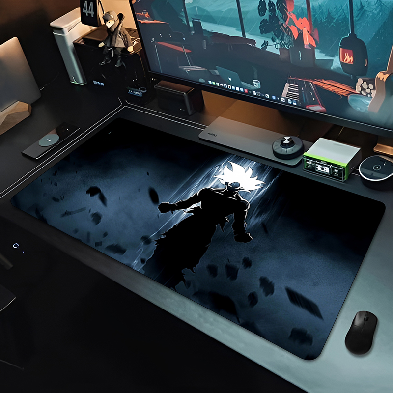 DBZ ブラックアニメマウスパッドドラゴンボール大型 PC  - Esports Gaming Pc のレビューと価格