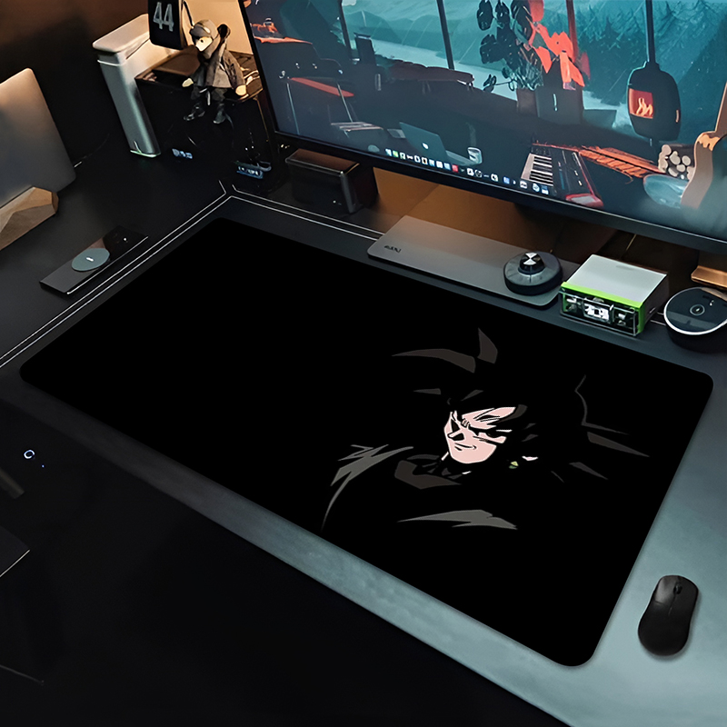 DBZ ブラックアニメマウスパッドドラゴンボール大型 PC  - Esports Gaming Pc のレビューと価格