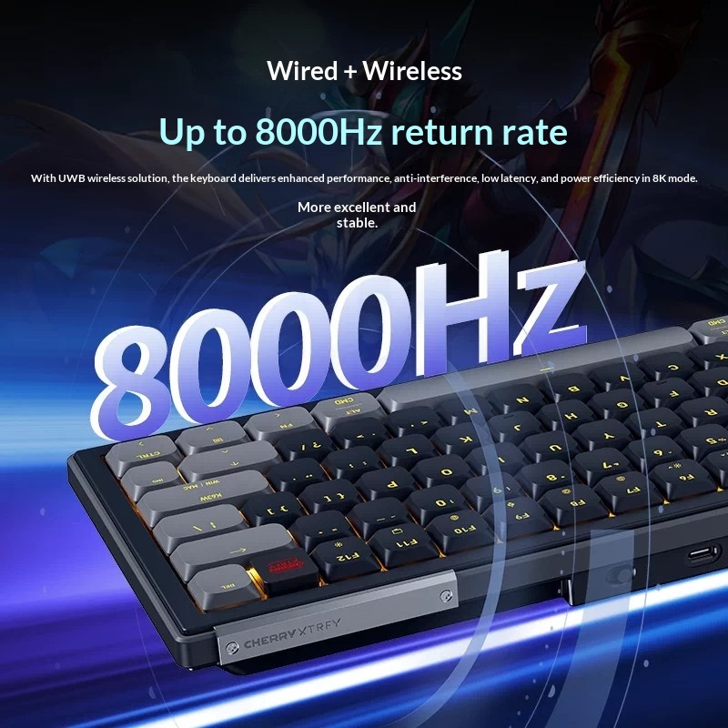 76キー XTRFY K63W PRO ワイヤレス8Kゲーミ - Esports Gaming Uk のレビューと価格