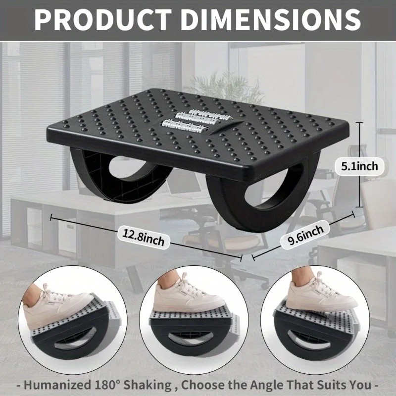 人間工学に基づいたデスク下用ロッキングフットレスト、オフィス - Footrest Under Desk のレビューと価格