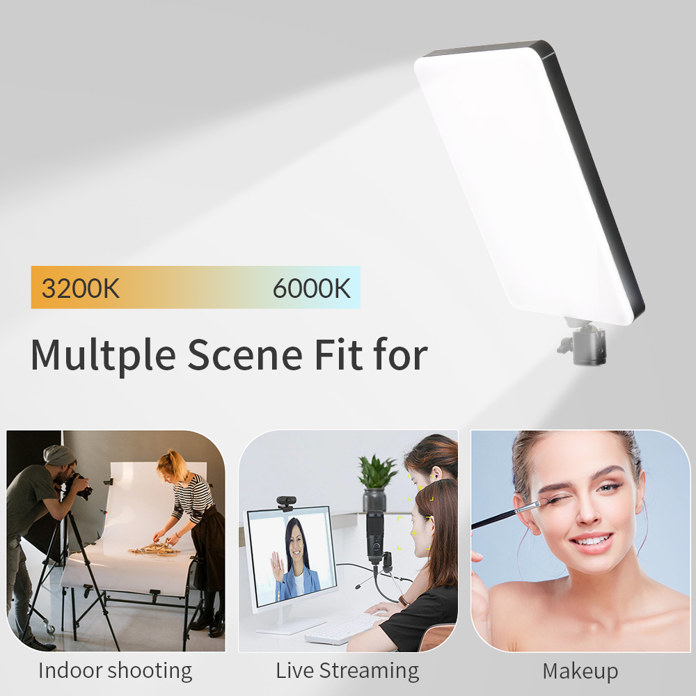 LEDランプ,写真照明,リモコン,YouTube用調光可能ラ - Webcam Ring Light のレビューと価格