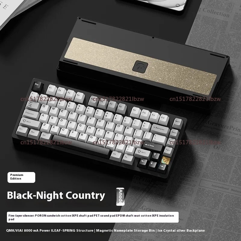 75 Eスポーツ メカニカルキーボード アルミ合金 ワイヤレ - Esports Gaming Keyboard のレビューと価格