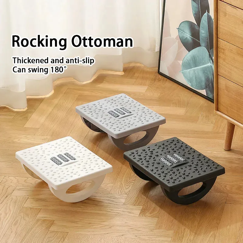 1PC デスク下フットレスト ロッキングフットスツール マッ - Footrest Under Desk のレビューと価格