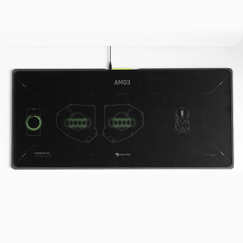 新発売のANGRYMIAO CYBERMAT R3 ワイヤレ - Esports Gaming Keyboard のレビューと価格