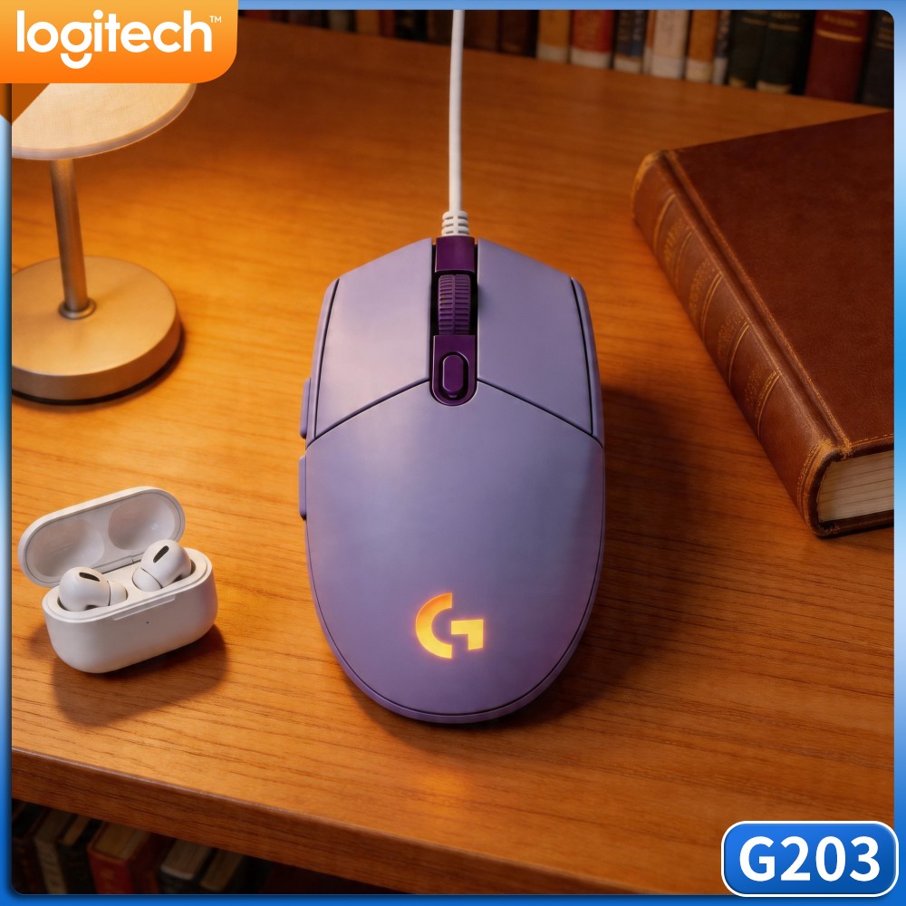 ロジクール G203 有線ゲーミングマウス 堅牢な作り 反応 - Logitech Mouse G203 のレビューと価格