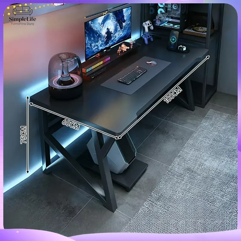 モダンなダブルコンピューターデスク、ホームオフィス、寝室、e - Esports Gaming School のレビューと価格